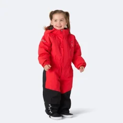 Isbjörn of Sweden Kids' Penguin Snowsuit Love