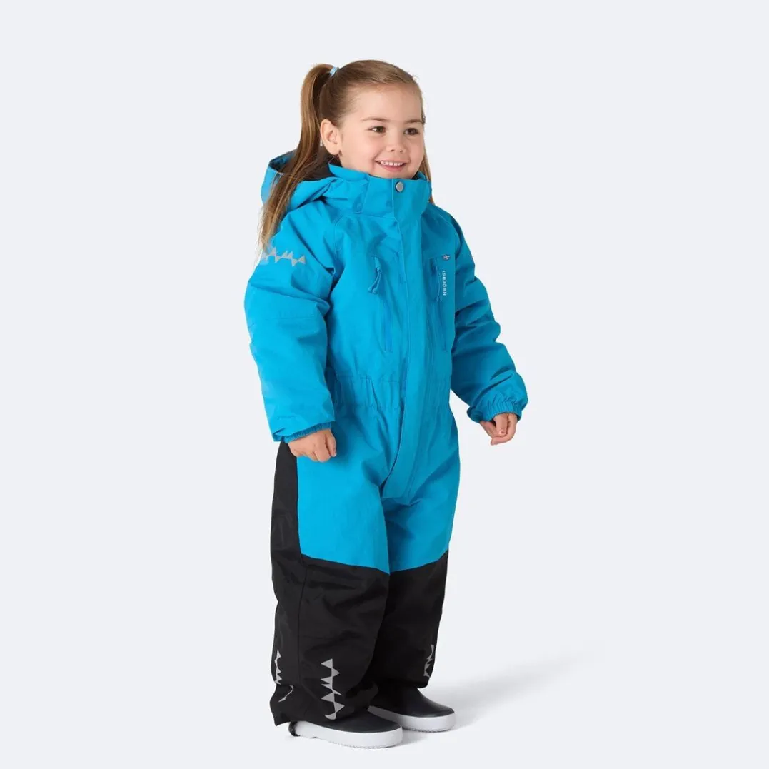 Isbjörn of Sweden Kids' Penguin Snowsuit Ice