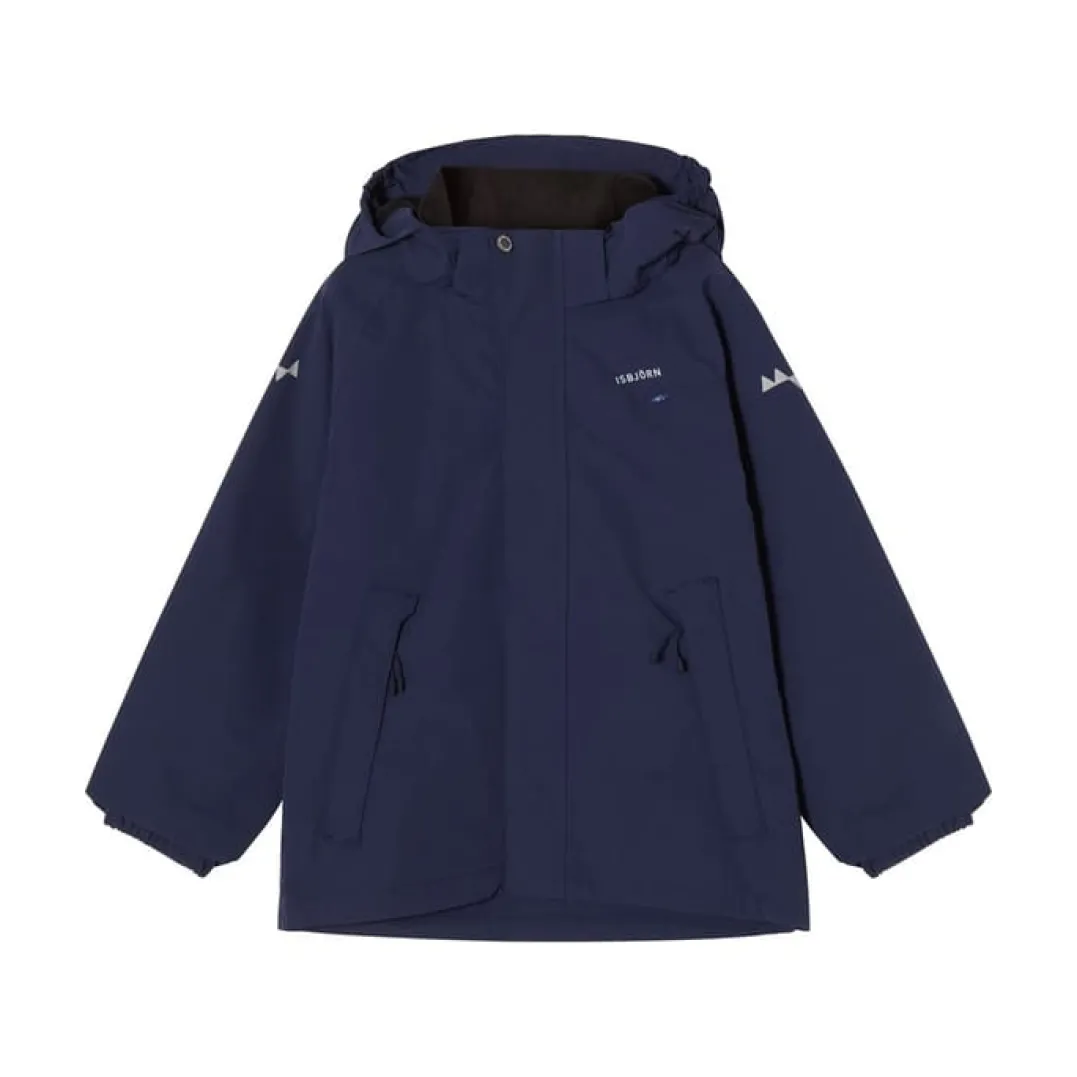 Isbjörn of Sweden Kids' Penguin Hardshell Jacket Navy
