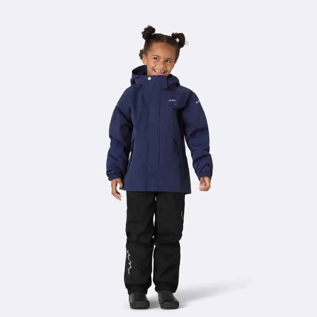 Isbjörn of Sweden Kids' Penguin Hardshell Jacket Navy