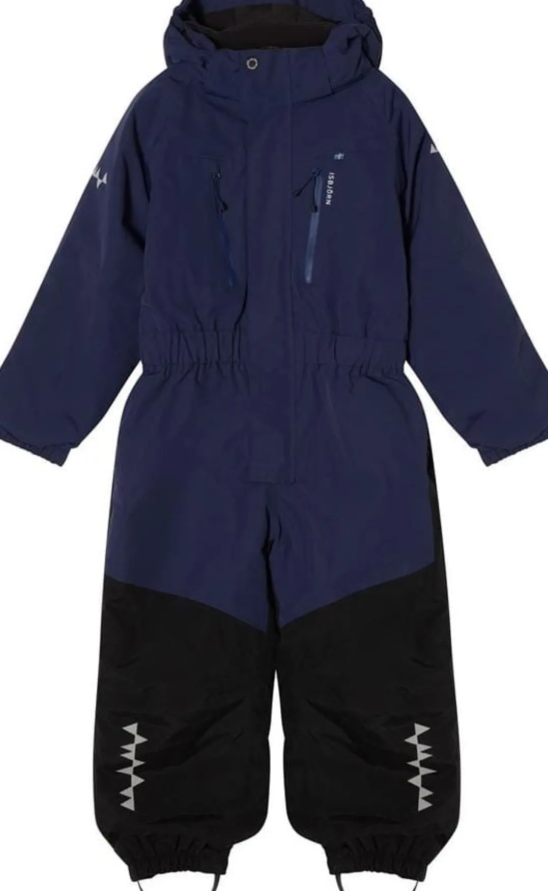 Isbjörn of Sweden Kids' Penguin Snowsuit Navy
