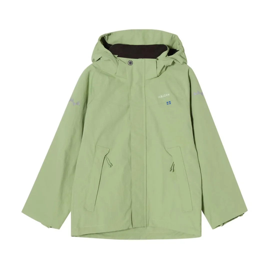 Isbjörn of Sweden Kids' Penguin Hardshell Jacket Pistachio