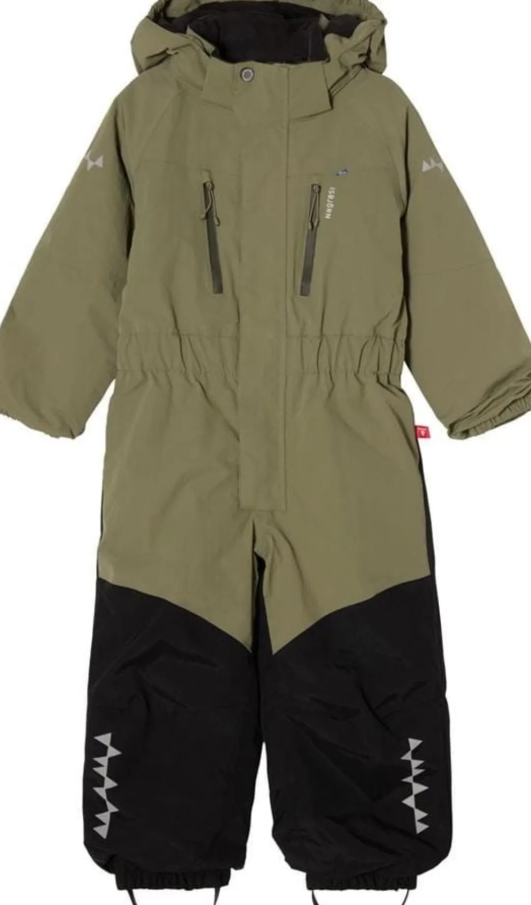 Isbjörn of Sweden Kids' Penguin Snowsuit Moss