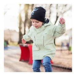 Isbjörn of Sweden Kids' Storm Hard Shell Jacket Forest Dew