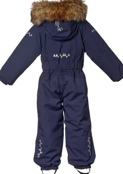 Isbjörn of Sweden Snowlion Snowsuit Kids Navy