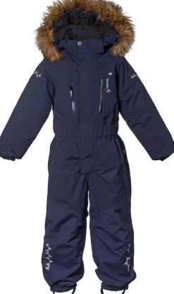 Isbjörn of Sweden Snowlion Snowsuit Kids Navy