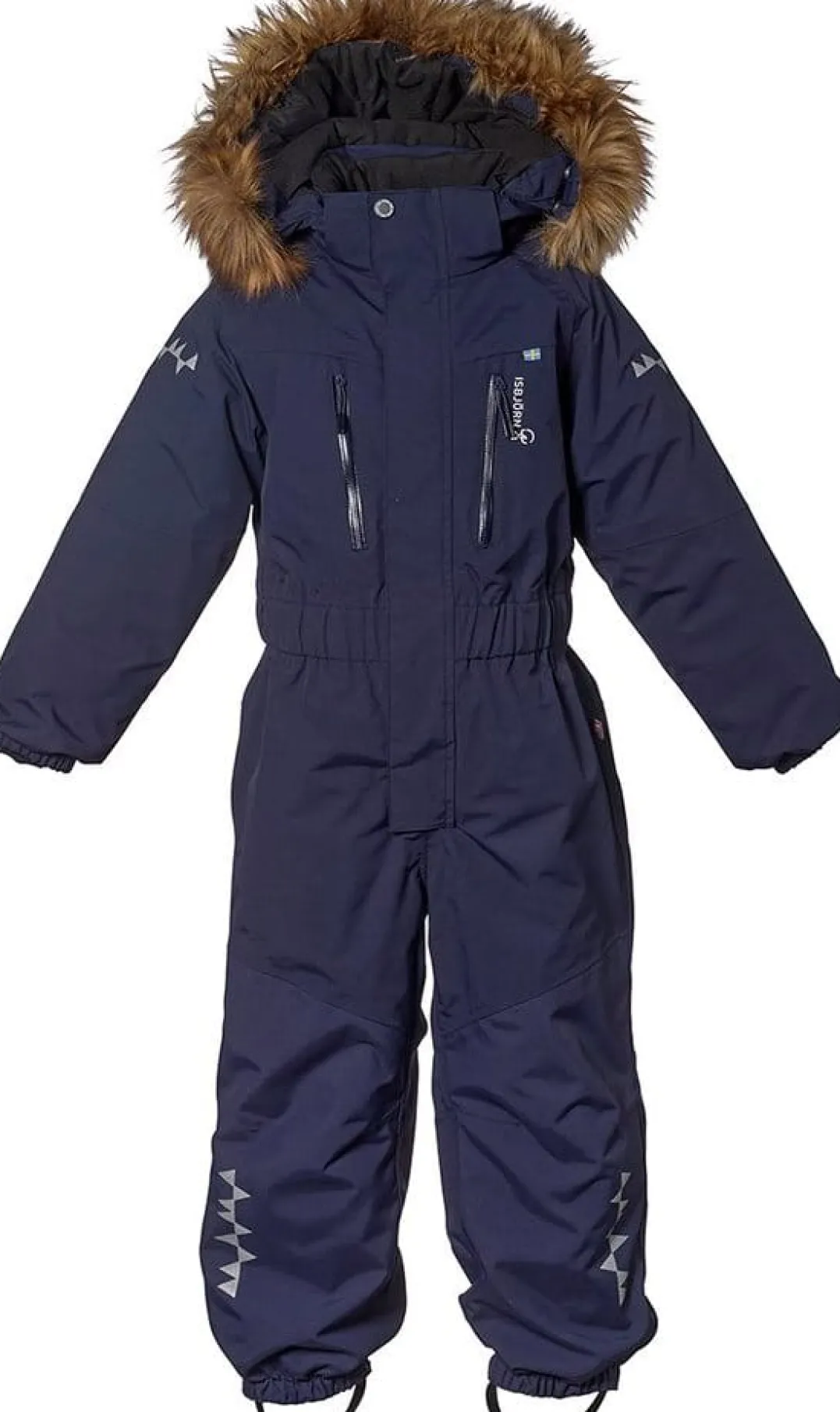 Isbjörn of Sweden Snowlion Snowsuit Kids Navy