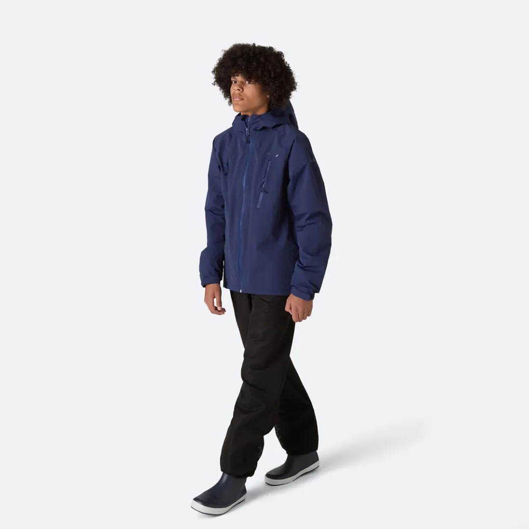 Isbjörn of Sweden Teens' Monsune Hardshell Jacket Navy