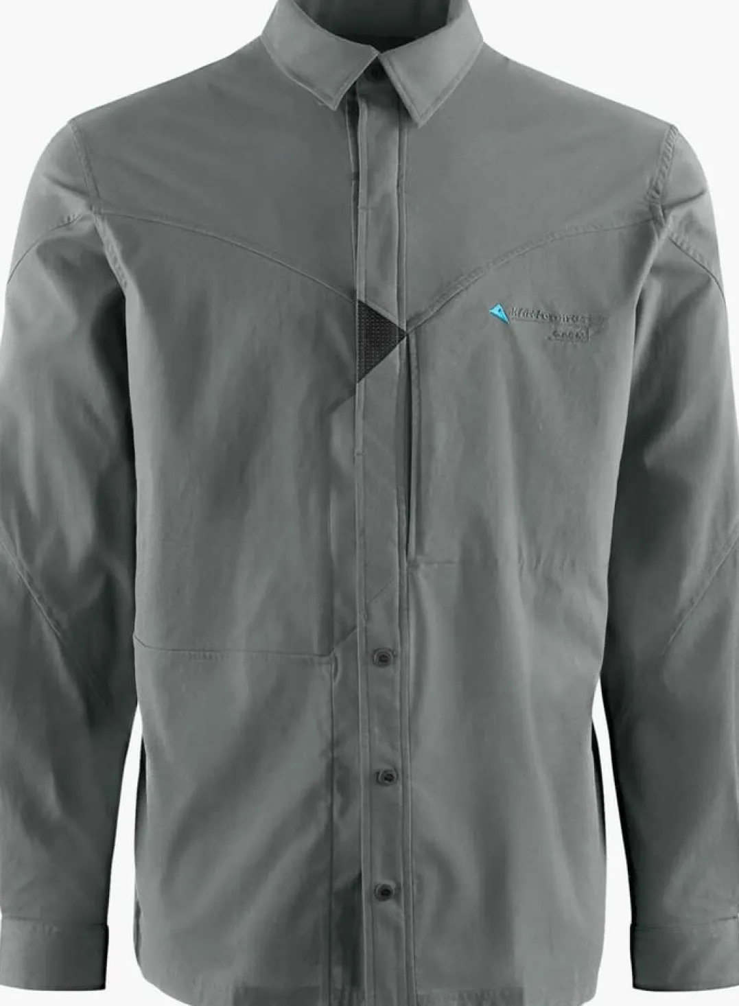 .ix{margin-bottom:16px}Klättermusen Men's Garm Long-Sleeve Shirt Teal Grey
