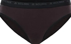 .iz{margin-bottom:16px}Aclima Women's LightWool Briefs Chocolate Plum