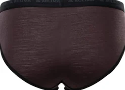 .iz{margin-bottom:16px}Aclima Women's LightWool Briefs Chocolate Plum