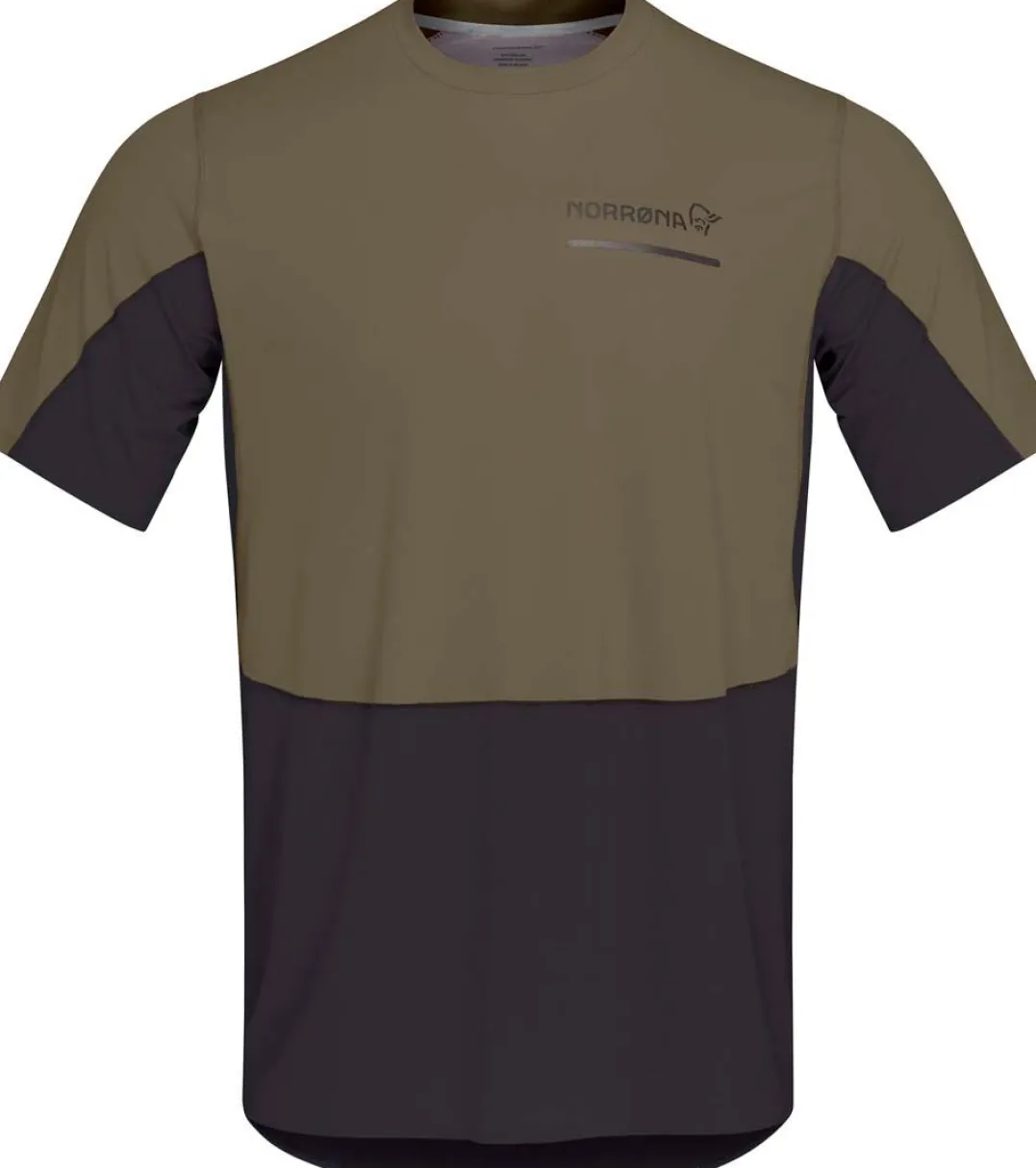 .iz{margin-bottom:16px}Norrøna Men's Senja Equaliser Lightweight T-ShirtOlive Night