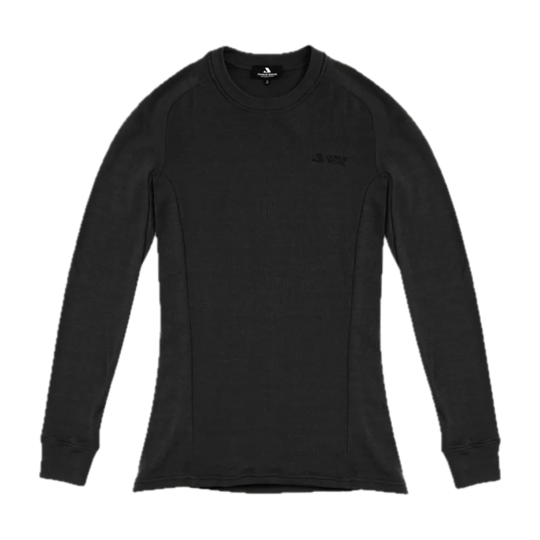 Janus Airwool Merino 260 Crew M Black