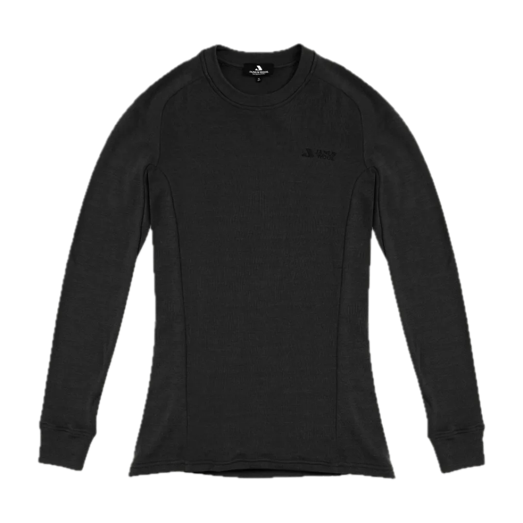 Janus Airwool Merino 260 Crew M Black