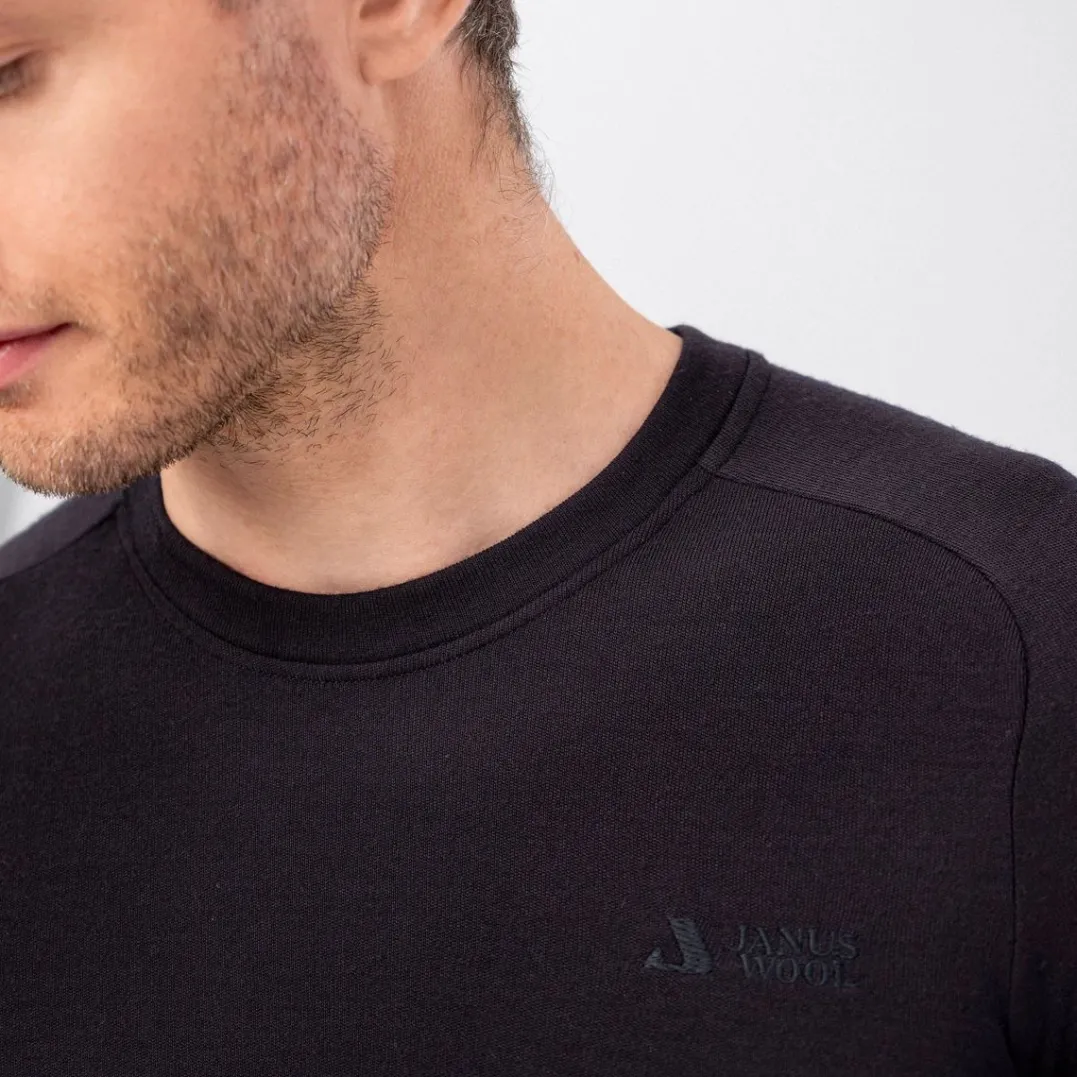 Janus Airwool Merino 260 Crew M Black