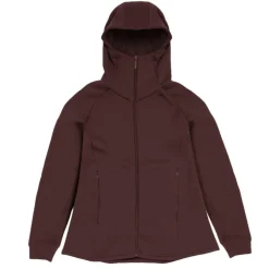 Janus AirWool Merino 280 Hood Jkt W Tawny Port