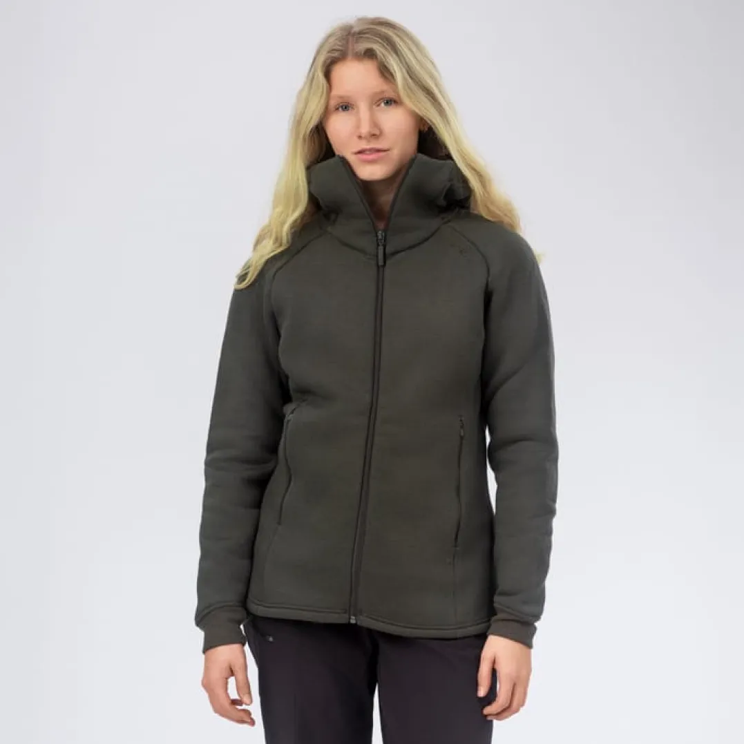 Janus AirWool Merino 280 Hood Jkt W Forest Night