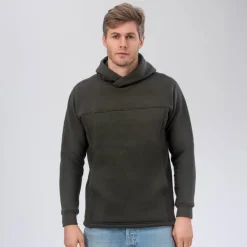Janus Airwool Merino 280 Hood M Forest Night