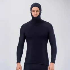 Janus Airwool Merino 260 Hood M Navy