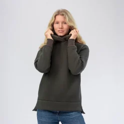 Janus AirWool Merino 280 Hood W Forest Night