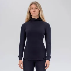 Janus Airwool Merino 260 Hood W Navy