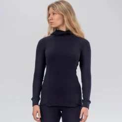 Janus Airwool Merino 260 Hood W Navy