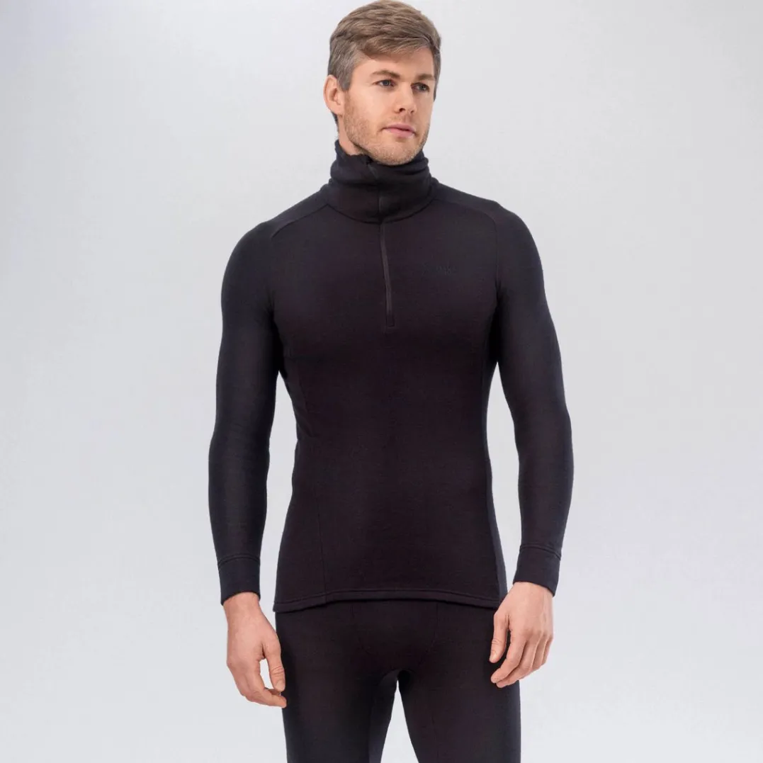 Janus Airwool Merino 260 Zip M Black