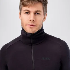 Janus Airwool Merino 260 Zip M Black