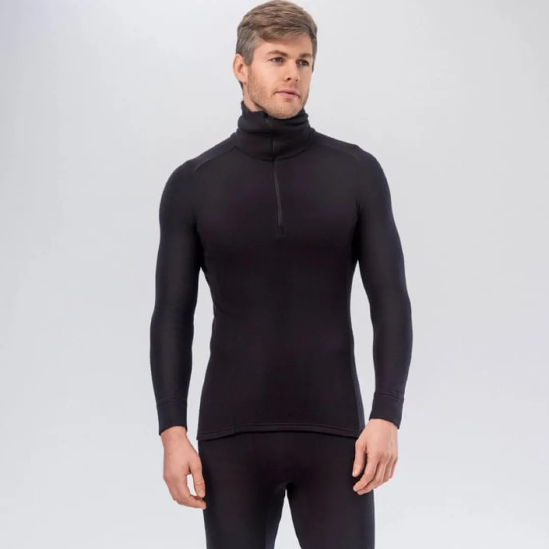 Janus Airwool Merino 260 Zip M Black