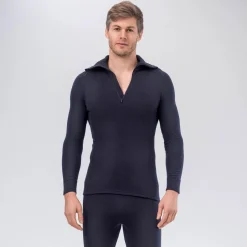 Janus Airwool Merino 260 Zip M Navy
