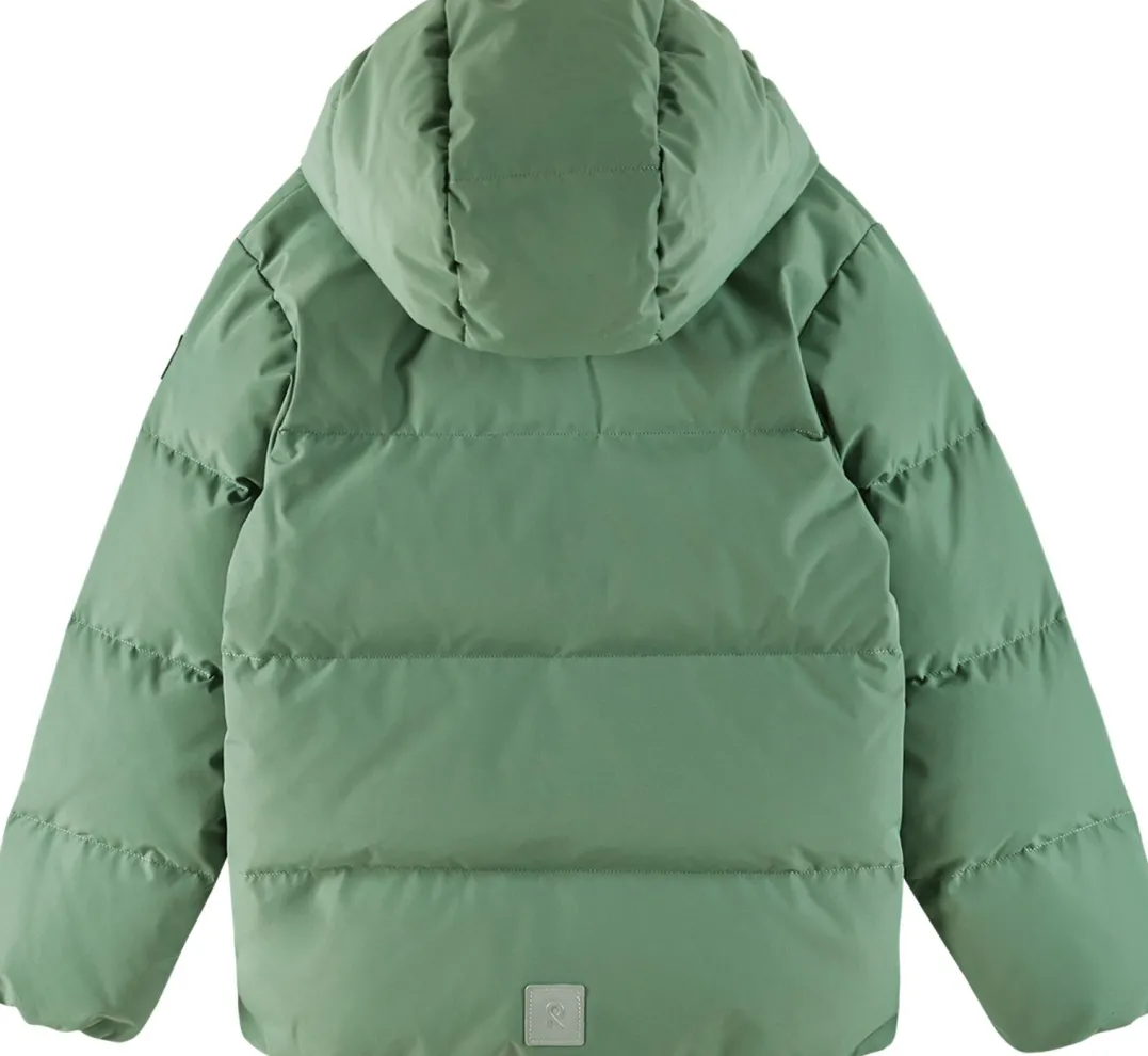 .jg{margin-bottom:16px}Reima Kids' Down Jacket Paimio Green Clay