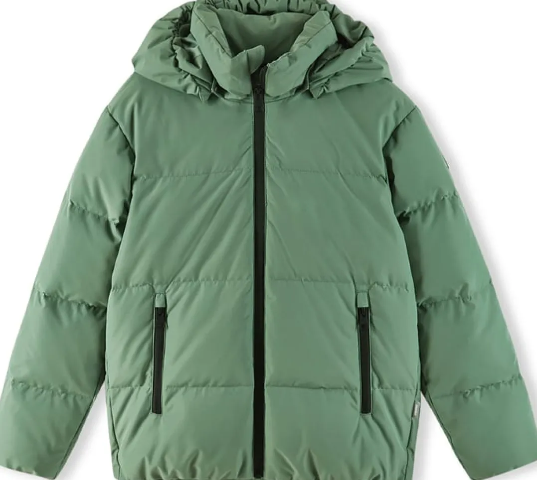 .jg{margin-bottom:16px}Reima Kids' Down Jacket Paimio Green Clay