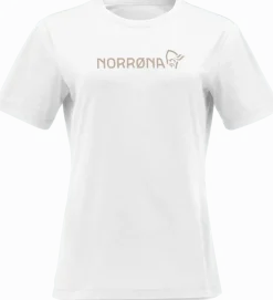 .j3{margin-bottom:16px}Norrøna Women's /29 Cotton Norrøna Viking T-Shirt Pure White