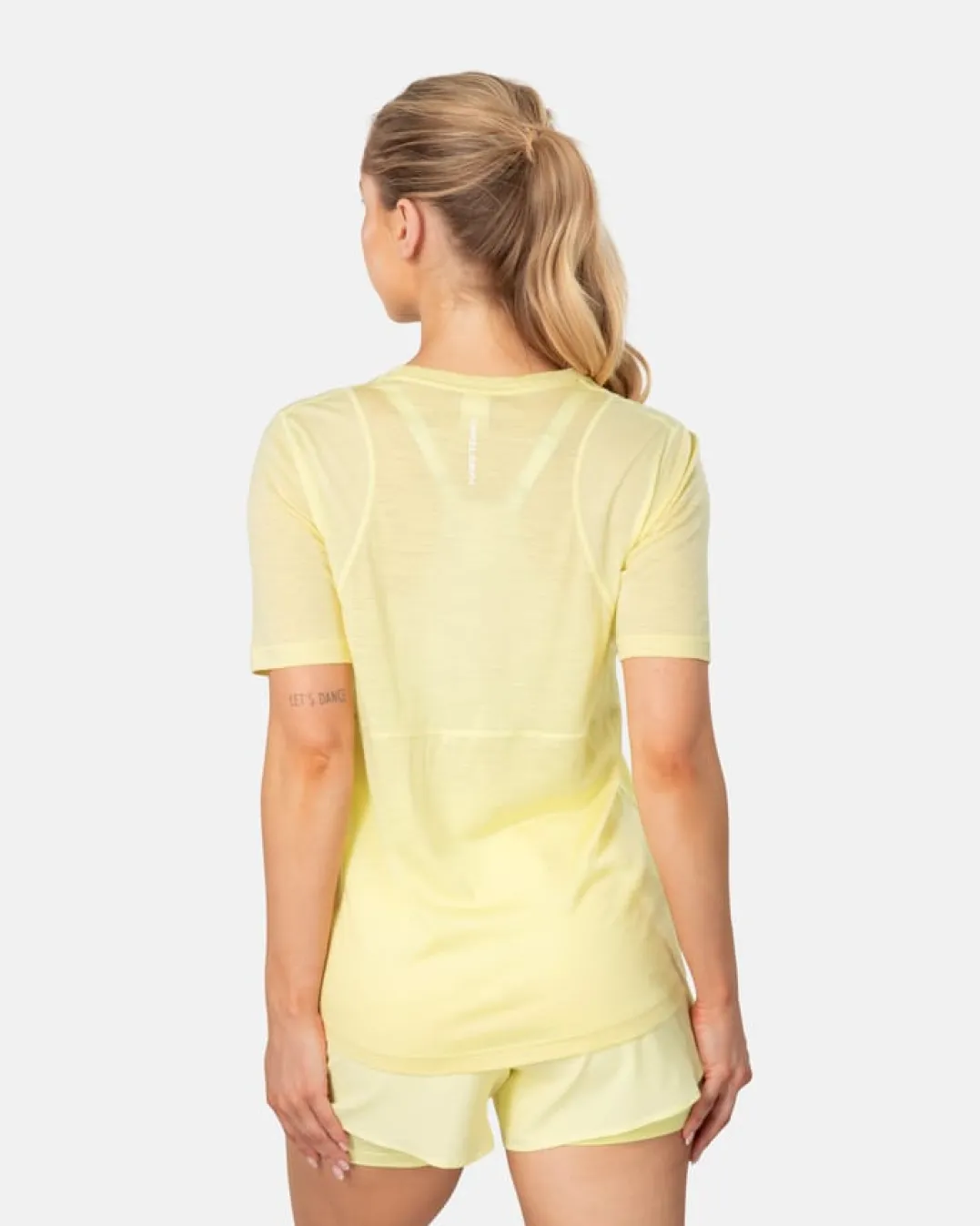 Kari Traa Embla Wool Tee Mellow Yellow