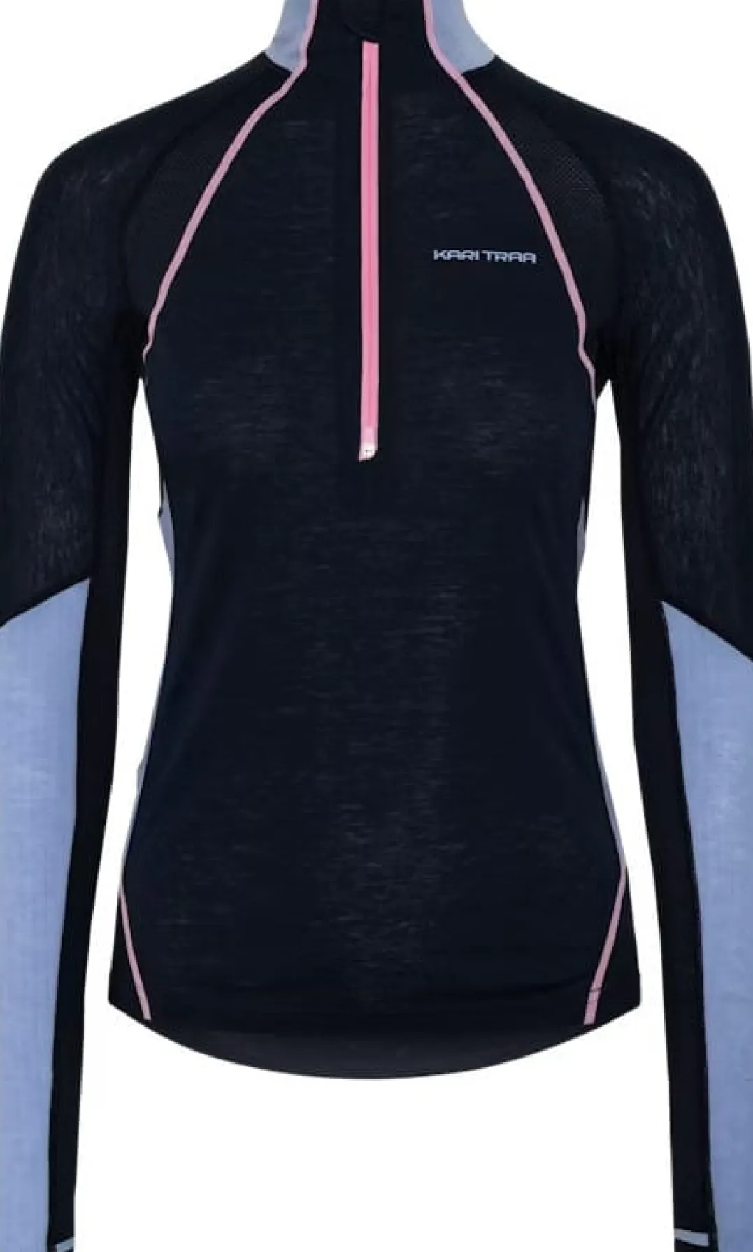 Kari Traa Women's Alma Half Zip Dark Navy Blue