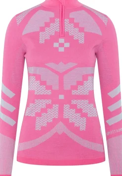 Kari Traa Women's Faith Half Zip Bright Pink