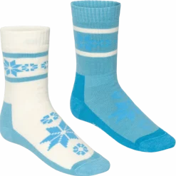 Kari Traa Women's Rusa Wool Sock 2-pack Ocean