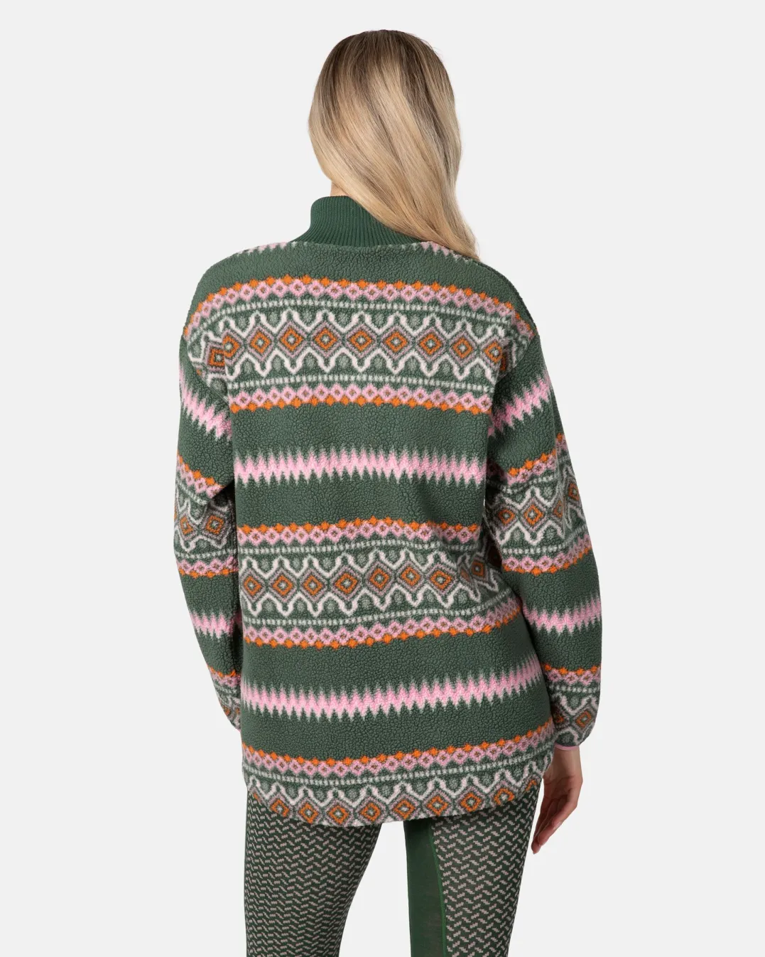 Kari Traa Women's Ruthie Midlayer Half Zip Thyme
