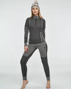 Kari Traa Women's Smekker Half Zip Black