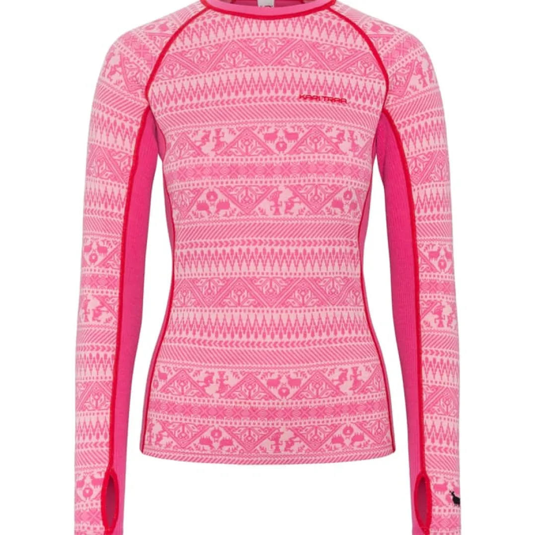 Kari Traa Women's Tale Long Sleeve Bright Pink