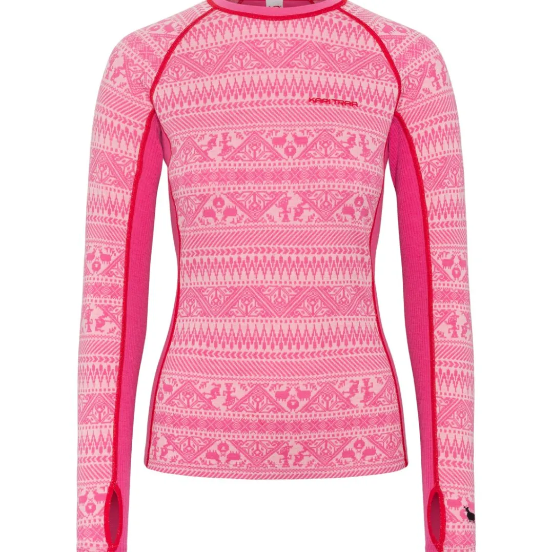 Kari Traa Women's Tale Long Sleeve Bright Pink