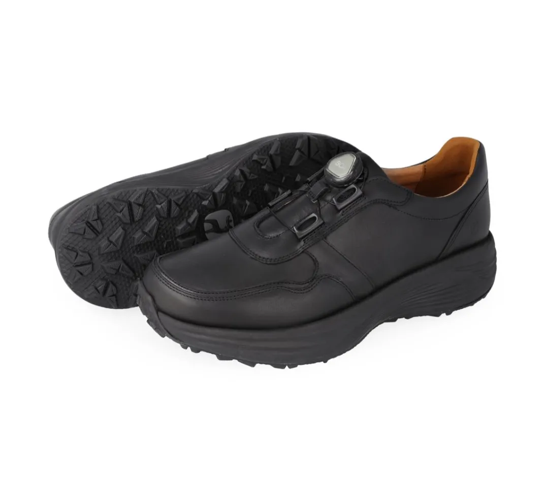 Klaveness Perfect Stride Boa Leather Sneaker Sort