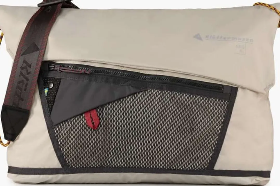Klättermusen Grid Messenger Bag Putty Grey