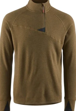 Klättermusen Men's Huge Half Zip Sweater Olive