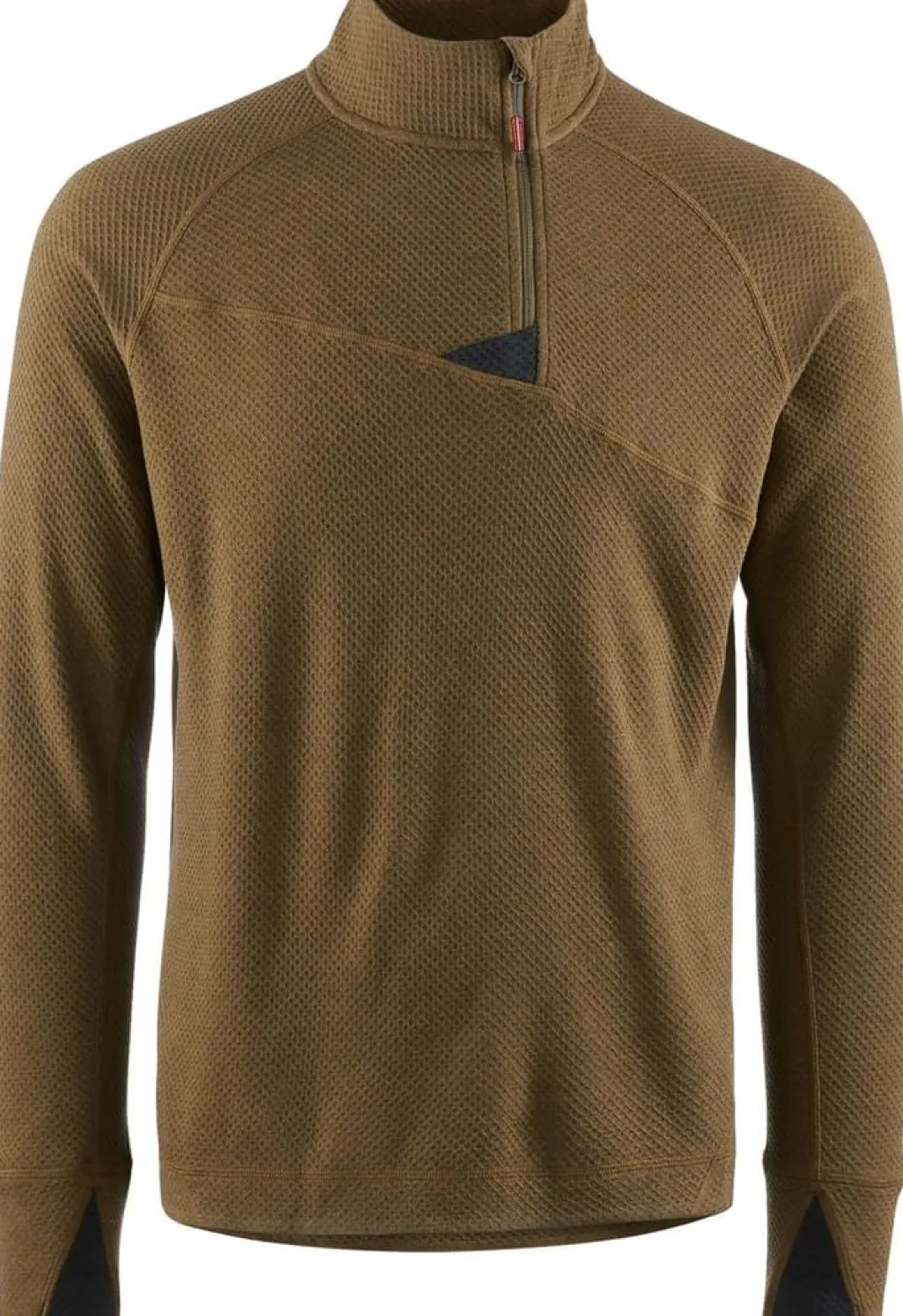 Klättermusen Men's Huge Half Zip Sweater Olive