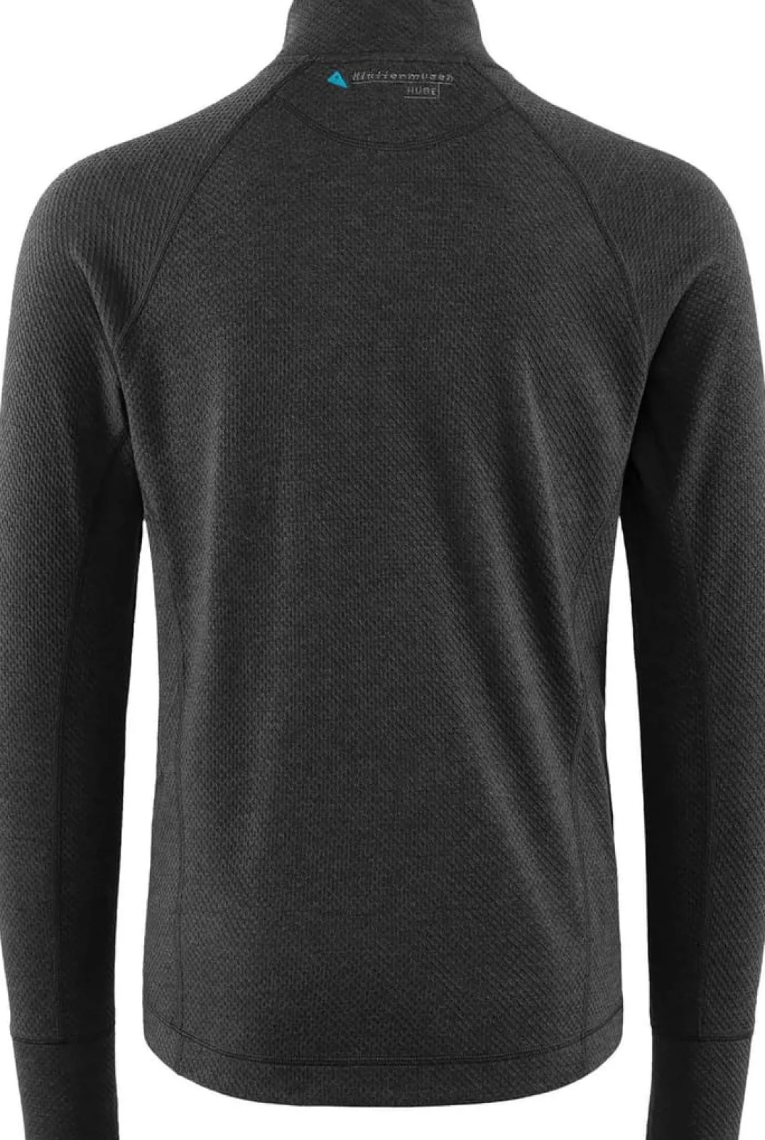 Klättermusen Men's Huge Half Zip Sweater Raven-Burnt Russet