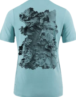 Klättermusen Narfi Periderm Tee W'S Mineral Blue