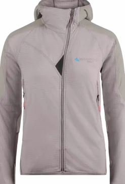 Klättermusen Women's Embla Hood Jacket Ridge Grey/Purple Dove