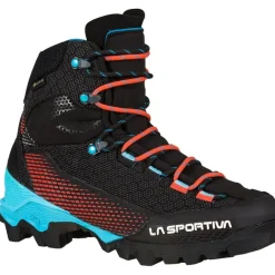La Sportiva Aequilibrium St Gtx W'S Fjellstøvel Black/hibiscus
