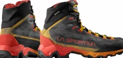 La Sportiva Men's Aequilibrium Hike GORE-TEX Carbon/Yellow